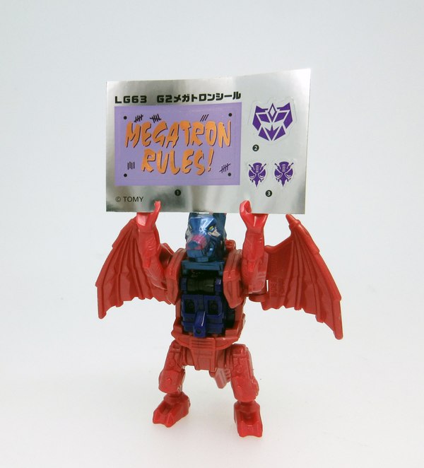 MEGATRON RULES   LG63 Legends G2 Megatron Option Sticker Sheet Demo Brings Back The 90s  (3 of 3)